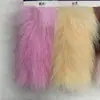 Novedad Kintoka Tie-Dye 40 Plancha para el Cabello Toka Tie-Dye Zorro Colorido Pelo de Zorro Arcoíris Toka Tejido de Pelo de Zorro