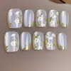 Unhas de Manicure Unhas Usáveis Feitas à Mão Manicure Puro Desejo Patch para Manicure Unhas Postiças Unhas Usáveis Feitas à Mão Unhas de Luxo
