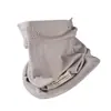 Mascarilla facial de una sola capa para invierno, deportes al aire libre, ciclismo, agujero de respiración, bufanda, terciopelo de piel de ciervo, a prueba de frío, cálida, con orejeras
