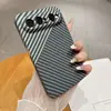 Aplicable a funda para teléfono Pura X View nova15 textura de fibra de carbono tipo piel PC bloqueo de color funda para teléfono Pura80U