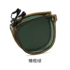 Gafas de Sol Plegables con Clip abatible para Hombres y Mujeres, Gafas Polarizadas de Moda, Anti-UV, Gafas de Sol de Gama Alta al por Mayor