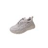 Novedad verano 2024, zapatos casuales de malla transparente KPU, zapatos de papá de suela gruesa, zapatos casuales blancos, zapatos de mujer, zapatillas deportivas