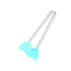Pinzas de Hielo Multifuncionales Creativas Mini Tamaño Palma Resistentes al Calor Pinzas para Alimentos Mini de Acero Inoxidable Anti-quemaduras