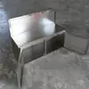 Caixa de assento tipo baú em aço inoxidável para câmaras de escape de mina, câmaras de escape de mina de carvão subterrânea, cadeiras de fileira para duas e quatro pessoas