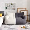 Sofá perezoso, sofá tatami, de dos plazas para apartamentos pequeños, estilo nórdico, rojo, lindo, sofá cama puf engrosado