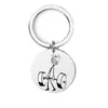 Llavero de Acero Inoxidable Dibujo Animado Divertido Deportes Fitness Creativo Elegante Venta Caliente Transfronteriza Gráficos de Colgante Personalizables