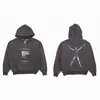 Sudadera con capucha casual de ERD con estampado de un joven rico melancólico, sudadera de hip-hop moderna para hombres y mujeres