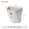 Cubo de basura para colgar en la puerta del gabinete, tipo colgante para el hogar, sin tapa, gran capacidad, dedicado para residuos de cocina
