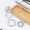 Molde para Galletas Creativo de Dibujos Animados 73 Aleación de Aluminio Molde para Galletas Estéreo Horneado Casero DIY Molde para Galletas Navideñas