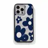 Lista Transfronteriza Flor Azul Pequeña Funda de Teléfono Acrílica para iPhone 16 Manzana 17Pm Funda Protectora de Moda
