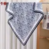 Bufanda Cuadrada para Mujer Estilo Nuevo 90cm Elegante Retro Estampado Paisley Bufanda de Seda Satén Gasa Fuente de Fábrica al por Mayor