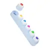 Selo de seis elos sensível à luz carimbo para diário fofo desenho animado carimbo furador material DIY selo de seis blocos selo de bloco de construção