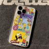 Funda para teléfono móvil de dibujos animados de grafiti para iPhone16plus/15pro Moda Apple 14plus/13pro