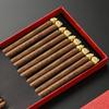 Estilo Guochao conejo de la suerte Hechun ala de pollo palillos de madera estilo conejo para el hogar palillos de sándalo rojo palillos para reunión anual regalo de negocios palillos en caja