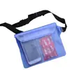 Riñonera Impermeable para Teléfono Móvil para Natación, Snorkel, Deportes Acuáticos al Aire Libre, Bolso Cruzado de Gran Capacidad para Festivales Acuáticos, Bolsa Impermeable Sellada de Tres Capas