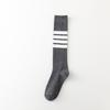 Calcetines de Otoño e Invierno para Mujer Calcetines Gruesos jk Rayados Cuatro Barras Slim Shoulds Presión Skinny Shoulds Traje de Tabla AB Calcetines de Mujer