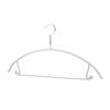 Percha para Pantalones con Forma de Ganso de Cara Mate PVC Grueso Camisa Semi-redonda para Colgar Ropa Antideslizante Sin Marcas Sin Abultamientos Perchas para Ropa Soporte para Ropa para el Hogar
