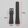 Adecuado para A168/158/F91W W218 Ae1200 Correa de Reloj Digital para Estudiantes Correa de Silicona 18mm