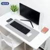 Alfombrilla de Ratón de Cuero Simple de Color Sólido para Uso en Oficina, Alfombrilla Grande para Escritorio de Computadora, Bloc de Escritura para Estudio, Alfombrilla para Teclado de Juegos, Personalizable
