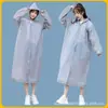 Capa de Chuva Não Descartável para Viagem ao Ar Livre, Poncho para Andar de Bicicleta Elétrica, Adulto Masculino e Feminino, Montanhismo e Caminhada, Compre Um Leve Outro Grátis