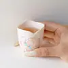 Taza Maestra de Cerámica Moji Jade Rosa Barro Diseño Pintado a Mano Flor de Durazno Set de Té Kung Fu Artículos para el Hogar Taza de Té Taza de Té