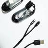 En stock pulsera de reloj inteligente gafas bluetooth cable magnético auricular bluetooth un arrastre dos cable de carga dedicado magnético