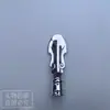 Adereços de ópera: espada larga grande, cabeça de pistola de plástico, espada com borla vermelha, suporte para espada, acessórios para performance de artes marciais da Ópera de Pequim