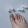 Protetores de Dedo São Respiráveis, Protetores de Dedo de Silicone Separam os Dedos e Previnem Assaduras nos Pés ao Usar Sapatos, Protetores de Dedo Sebs