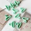 Contas Soltas Acrílicas Coloridas Divertidas Mini Cabides Miçangas Feito à Mão Material DIY Pulseira Corrente de Celular Acessórios de Joias