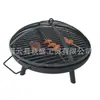 Churrasqueira transfronteiriça fogão interno bacia de fogueira fogão redondo fogão para cozinhar chá forno de churrasco sem fumaça com tampa redondo carvão simples