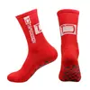 Calcetines deportivos antideslizantes para hombre, calcetines de fútbol, de media pantorrilla, antideslizantes, fútbol, bicicleta, calcetines cálidos