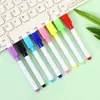 Venta Directa de Fábrica Marcador para Pizarra de Núcleo de Color Creativo con Pincel Base Agua Protección Ambiental Bolígrafo Pincel Pequeño Borrable Pintura Infantil Graffiti