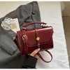 Bolso Pequeño de Exportación Transfronteriza para Mujer 2025 Nuevo Retro Británico Bolso de Viaje Bolso Cruzado de Hombro Único de Alta Gama