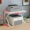 Estante de Armazenamento para Impressora de Escritório, Suporte para Copiadora, Estante de Armazenamento Multicamadas para Mesa, Estante de Armazenamento Multifuncional Doméstico