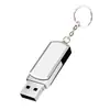 Pen Drive USB de Metal para Presente Empresarial 2.0 Pen Drive USB Criativo USB de Alta Velocidade Textura Metálica USB para Escritório
