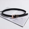 Ins Hong Kong Estilo Cinto Legal Moda Jovem Estudante Estilo Coreano All-match Calças Simples Cinto Feminino Estilo Coreano Personalizado Maré Preta