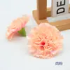 Simulação 8cm Cravo Flor Caixa de Flores Pacote de Material com Bolo de Flores Decoração de Mesa de Sobremesa Dia das Mães Buquê de Arranjo de Flores