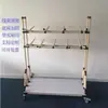 Estante Colgante para Arnés de Cables con Ruedas, Estante de Materiales, Estante de Cables de Tubo Lean, Estante de Herramientas para Cables, Estante de Cables Automotrices
