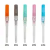 Yilong equipo de tatuaje catéter aguja de punción 14G16G18 herramientas para joyería de perforación aguja de punción venta al por mayor transfronteriza
