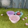 Cesta de Armazenamento Criativa para Casa em Rattan Cesta de Armazenamento para Lanches de Mesa Cesta de Frutas Colorida Tecida à Mão
