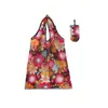 Bolsa de Compras Plegable de Poliéster 190t Bolsa Impresa para Compras en Supermercado Fabricante Venta al por Mayor en Stock Bolsa Portátil Ecológica Transfronteriza
