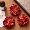 Cabeza de Flor de Peonía Simulada Tela Flor Falsa Decoración DIY Hecho a Mano Estilo Antiguo Accesorios para el Cabello Accesorios para Tocados Decoración de Boda Flores