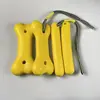 Brinquedo interativo para pet bola para cachorro pet anel de puxar mordedor brinquedo para pet Frisbee espuma EVA resistente à mordida brincar de cachorro