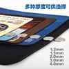 Alfombrilla de ratón publicitaria en blanco de fábrica, grande, con borde de bloqueo personalizado, engrosada, para escritorio de computadora para juegos, alfombrilla para teclado, personalizada, al por mayor