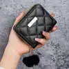 Bolsa para Monedas Estilo Minimalista Urbano 2026 Nuevo Tarjetero Piel Acolchada Mini Bolso Fabricante Venta Directa al por Mayor Bolso de Mujer