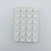 Ventosa para Celular, Suporte de Carro Power Bank Grande com Ventosa Dupla Face de 24 Ventosas, Ventosas Quadradas de Silicone Fortes com 48 Ventosas