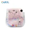 Bolsa de Cámara Transparente de PVC Universal Polaroid Mini13/12/11 Bolsa de Almacenamiento para Fotografía con Purpurina Cubierta Protectora Flujo