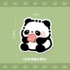 Ímãs de Geladeira Periféricos Magnéticos Criativos Divertidos e Fofos Panda Personalizado Novo Transparente Ins Adesivos Acrílicos