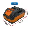 Venta al por mayor del fabricante Máquina de lavado de autos de gran capacidad estilo Makita con batería de litio de 21V, Taladro eléctrico, Llave inglesa eléctrica, Accesorios para herramientas