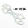 Chave Multifuncional Flor de Ameixa Abertura Múltipla Ferramenta Chave Abertura Externa Ferramenta de Reparo de Bicicleta